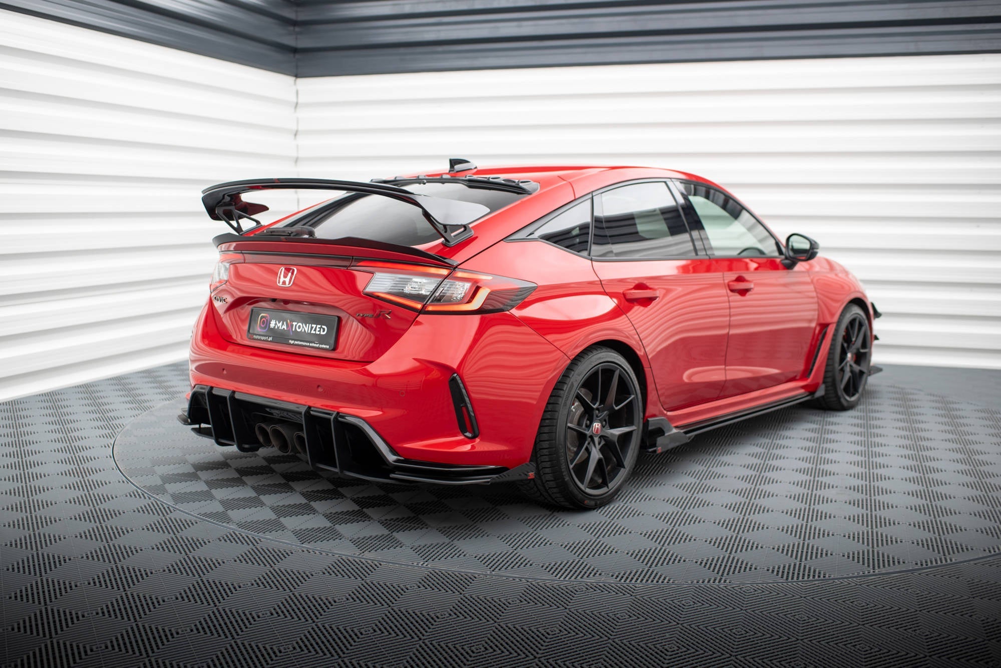 Splitters laterales traseros Street Pro Flaps Honda Civic Type R MK11