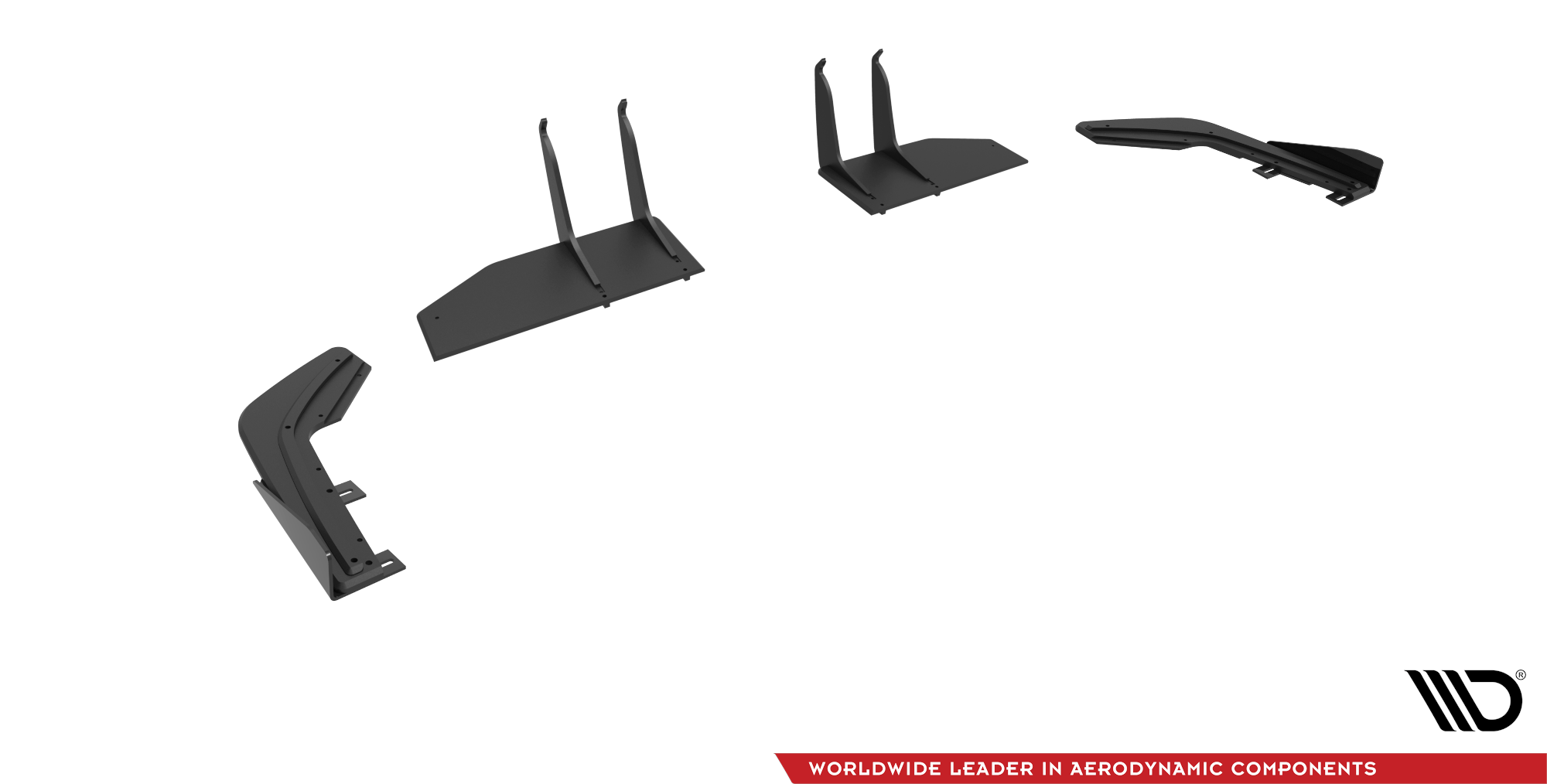 Splitters laterales traseros Street Pro Flaps Honda Civic Type R MK11