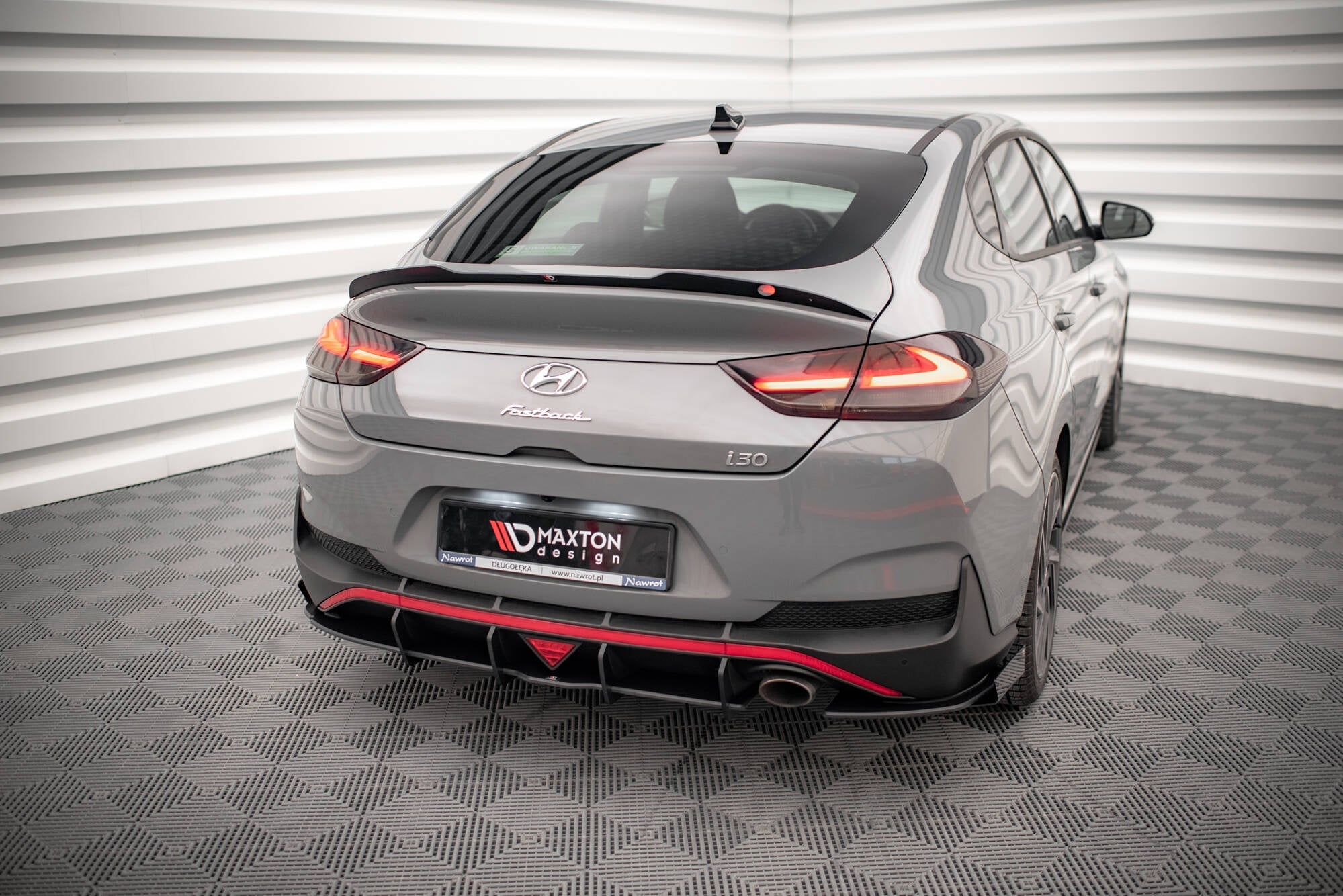 Splitters laterales traseros Street Pro Flaps Hyundai I30 Fastback N Line Mk3 Facelift