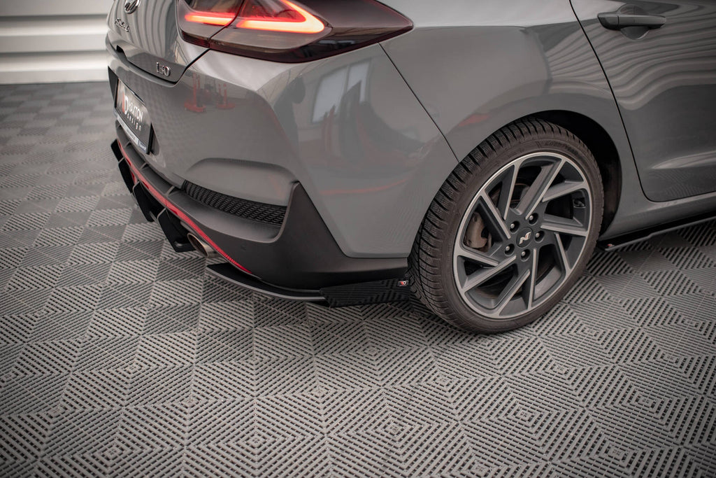 Splitters laterales traseros Street Pro Flaps Hyundai I30 Fastback N Line Mk3 Facelift