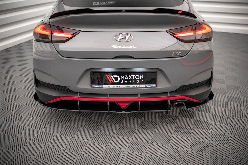 Splitters laterales traseros Street Pro Flaps Hyundai I30 Fastback N Line Mk3 Facelift