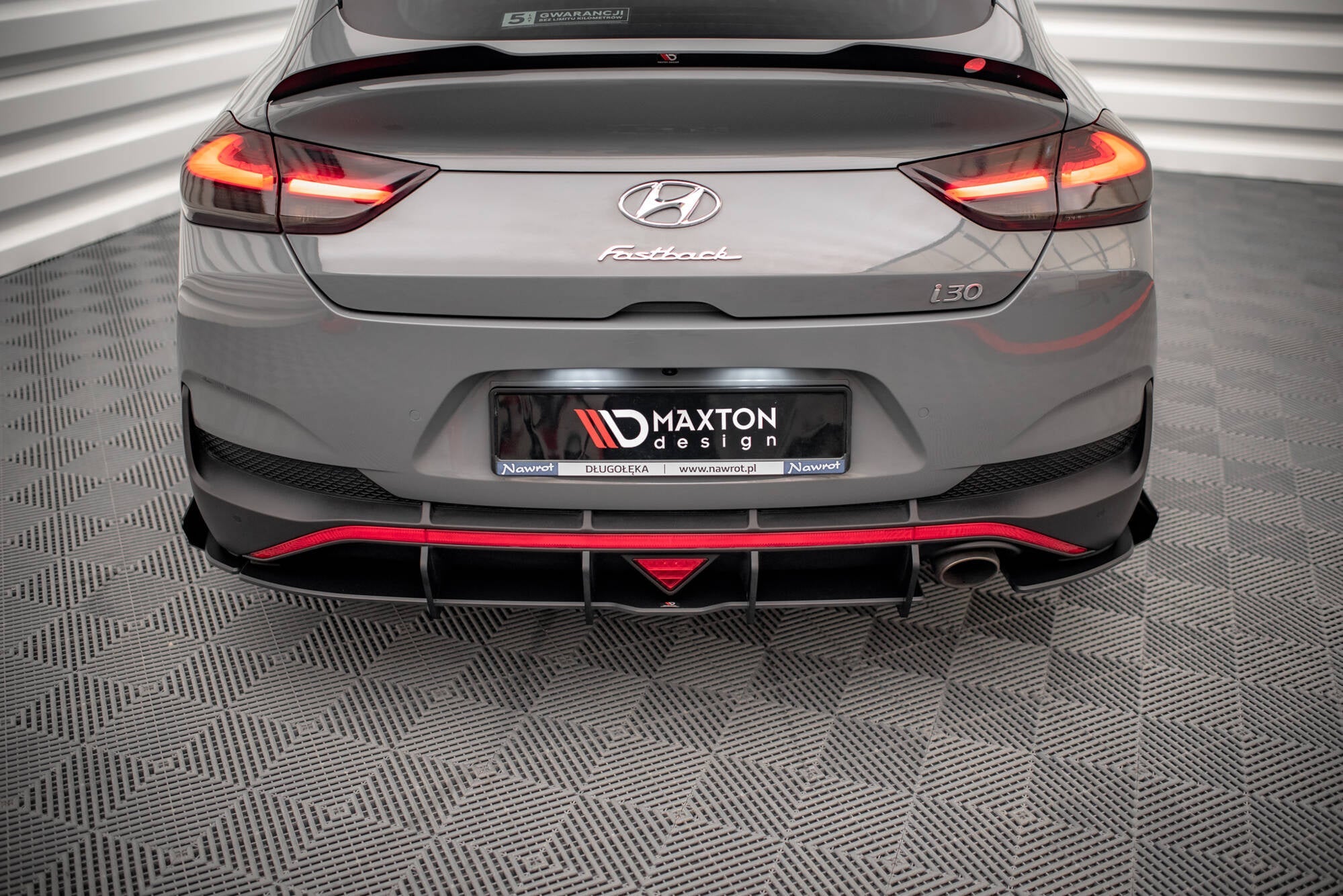 Splitters laterales traseros Street Pro Flaps Hyundai I30 Fastback N Line Mk3 Facelift