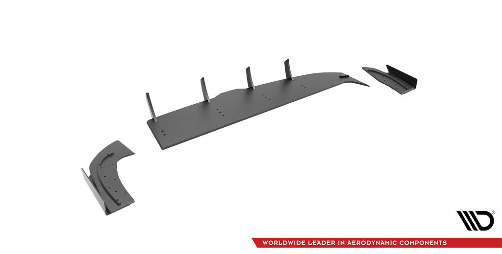 Splitters laterales traseros Street Pro Flaps Hyundai I30 Fastback N Line Mk3 Facelift