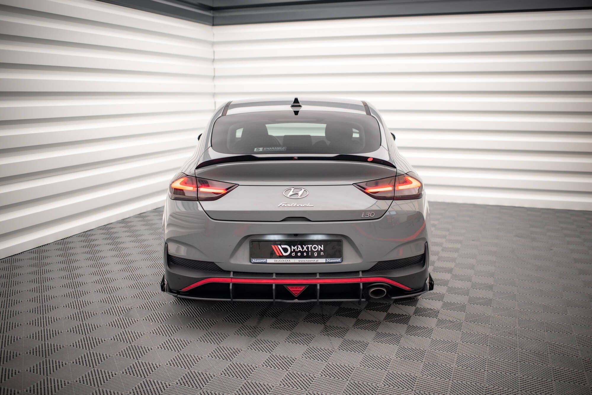 Splitters laterales traseros Street Pro Flaps Hyundai I30 Fastback N Line Mk3 Facelift