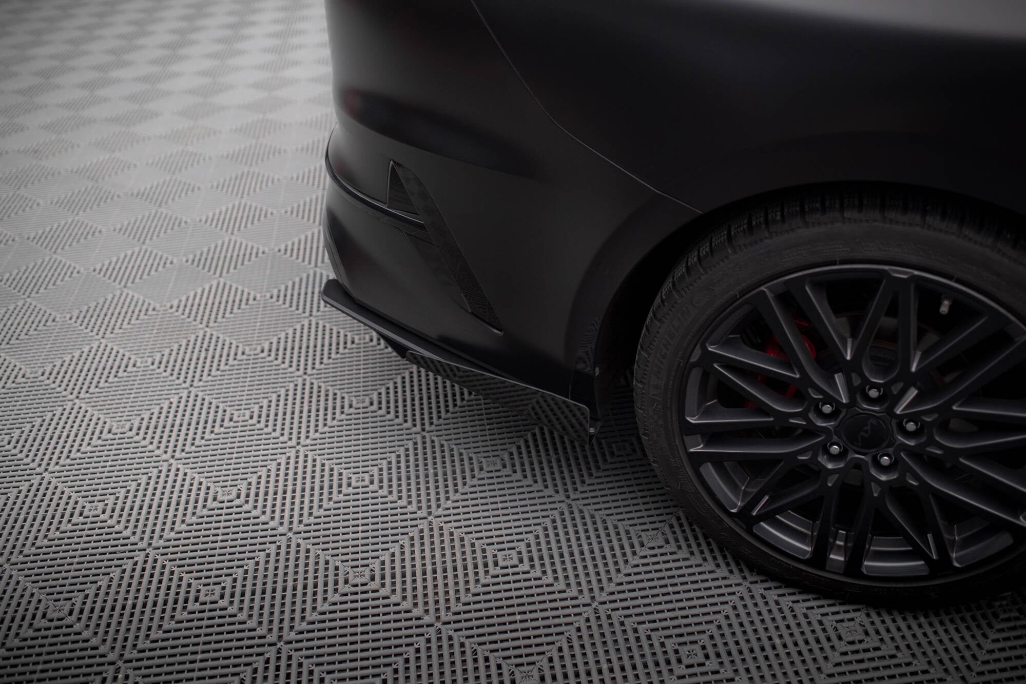 Splitters laterales traseros Street Pro Flaps KIA Proceed GT Mk1 Facelift