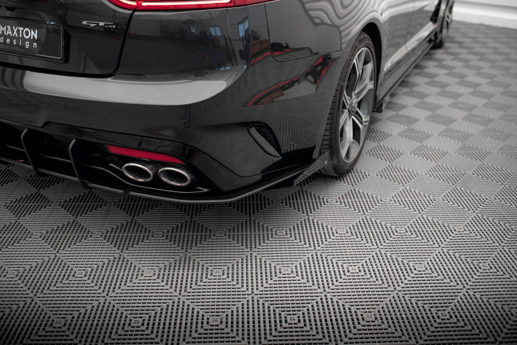 Splitters laterales traseros Street Pro Flaps KIA Stinger GT Line Mk1