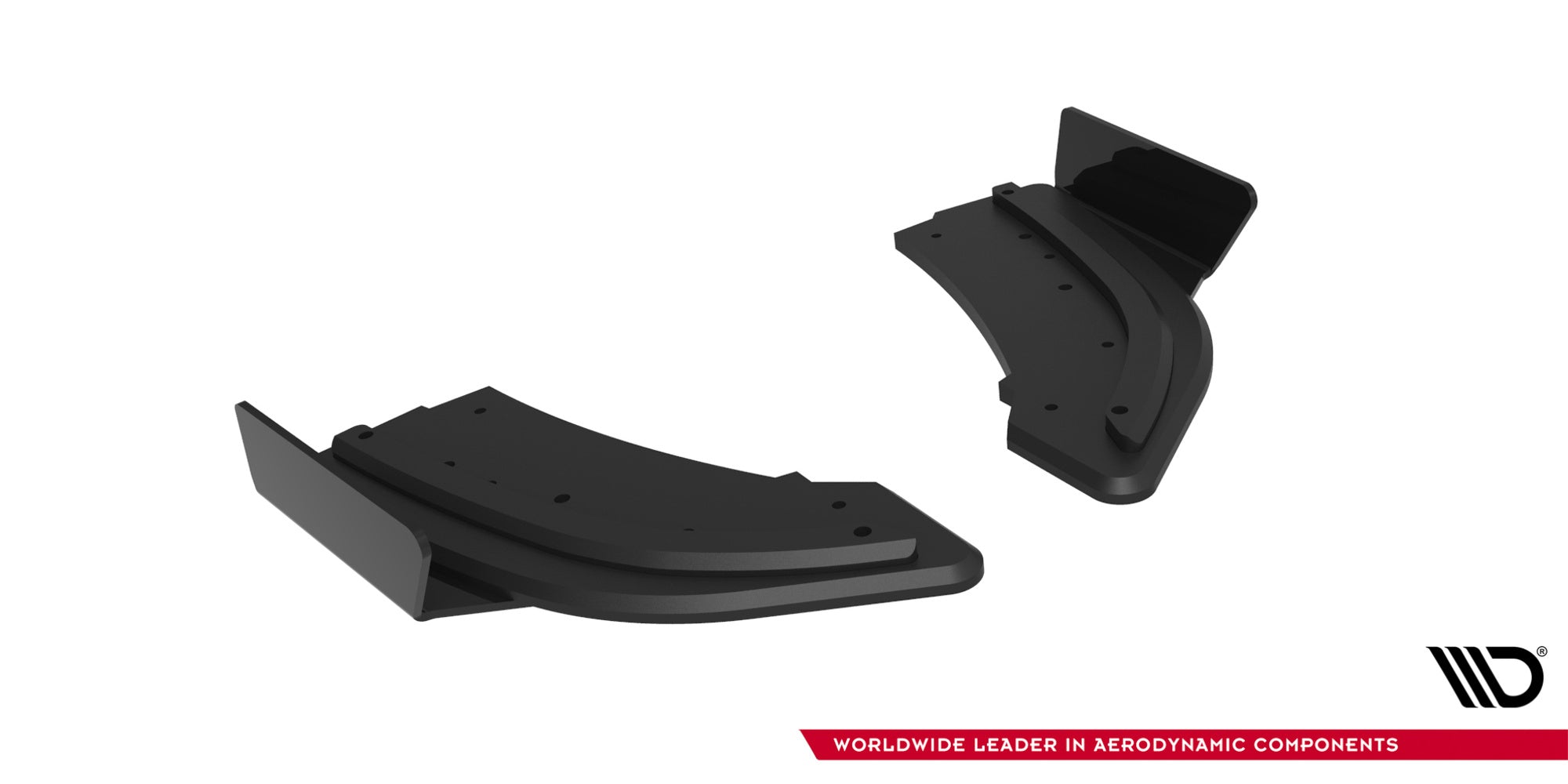 Splitters laterales traseros Street Pro + Flaps Mazda 3 MPS Mk1 Versión EU