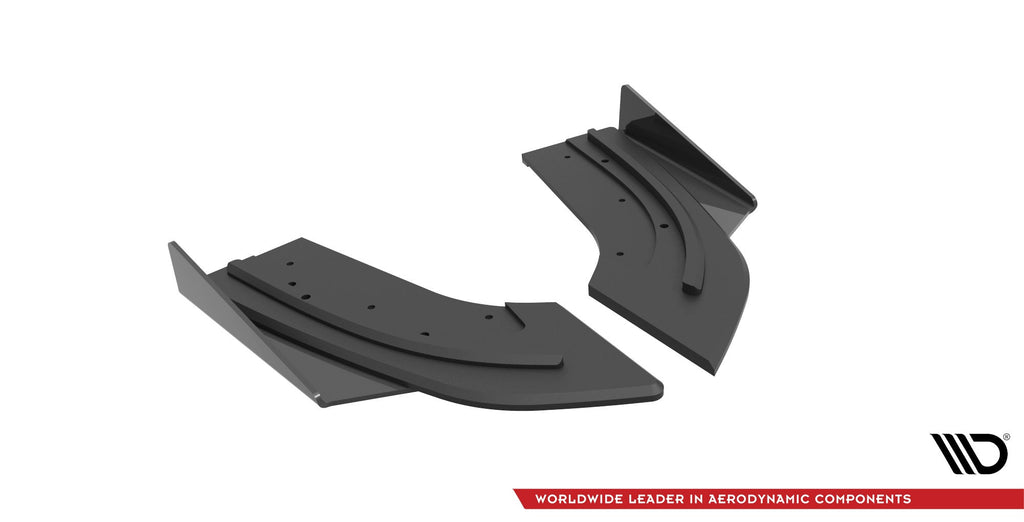 Splitters laterales traseros Street Pro Flaps Mazda 3 MPS Mk1 Versión USA