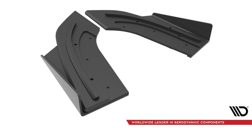 Splitters laterales traseros Street Pro Flaps Mazda 3 MPS Mk1 Versión USA