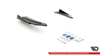 Splitters laterales traseros Street Pro Flaps Mercedes AMG C43 Coupé C205