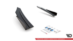 Splitters laterales traseros Street Pro Flaps Mercedes AMG C43 Coupé C205