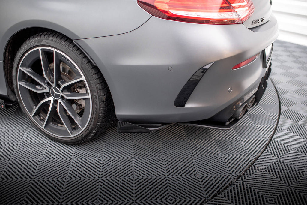 Street Pro Flaps Rear Side Splitters Mercedes AMG C43 Coupé Cabrio C205 Facelift A205