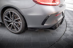 Street Pro Flaps Rear Side Splitters Mercedes AMG C43 Coupé Cabrio C205 Facelift A205