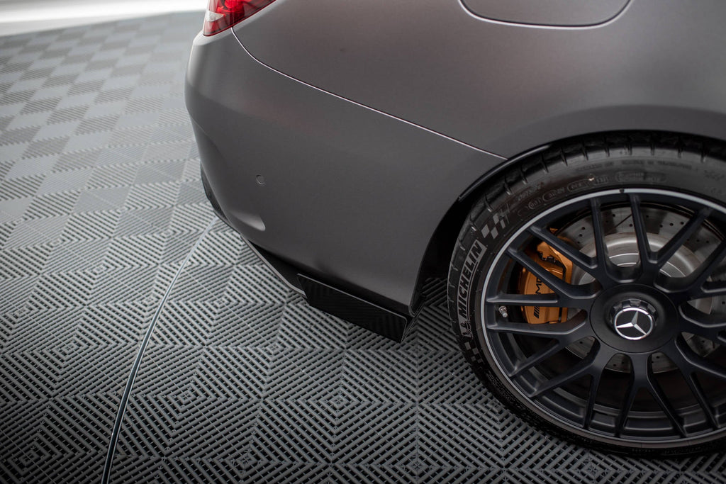 Splitters laterales traseros Street Pro Flaps Mercedes AMG C63 Berlina Sedán Familiar W205 Facelift