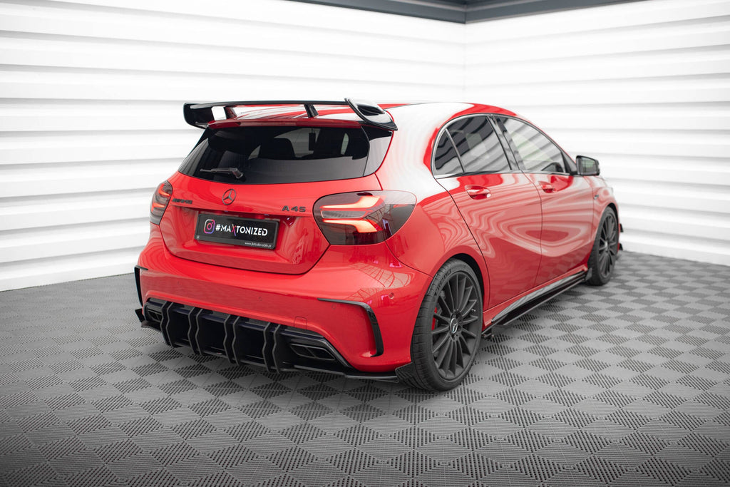 Street Pro Flaps Rear Side Splitters Mercedes-Benz A 45 AMG W176 Facelift