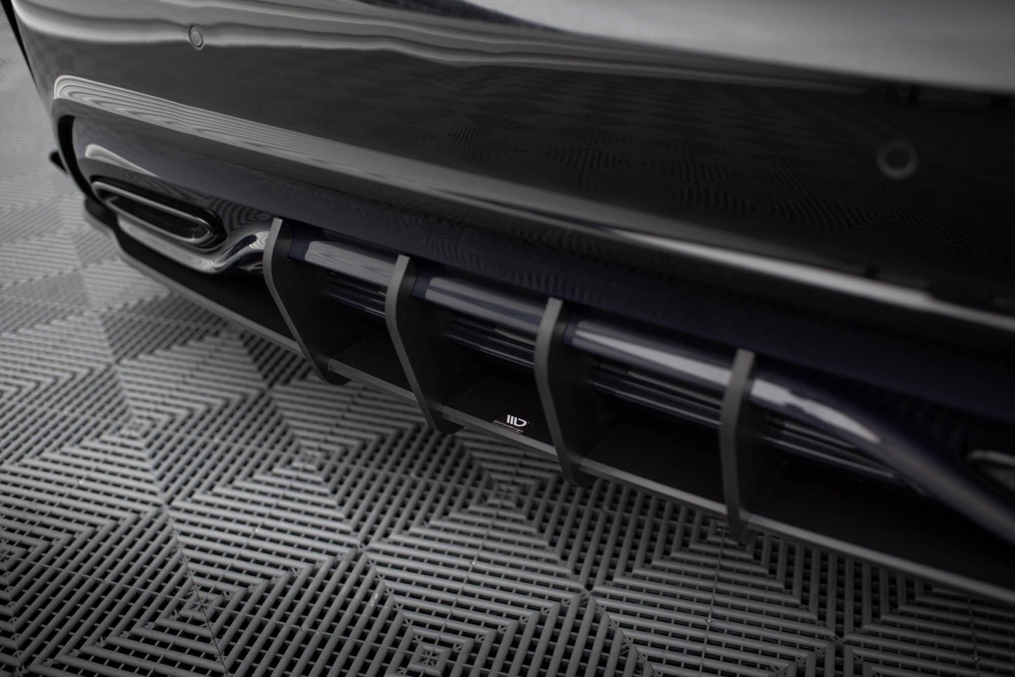 Splitters laterales traseros Street Pro Flaps Mercedes-Benz AMG-Line W176 Facelift