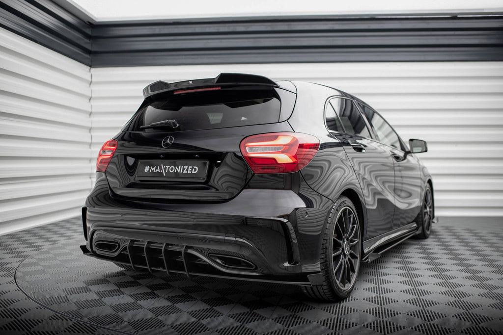 Splitters laterales traseros Street Pro Flaps Mercedes-Benz AMG-Line W176 Facelift