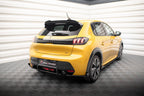 Street Pro Flaps Rear Side Splitters Peugeot 208 GT Mk2