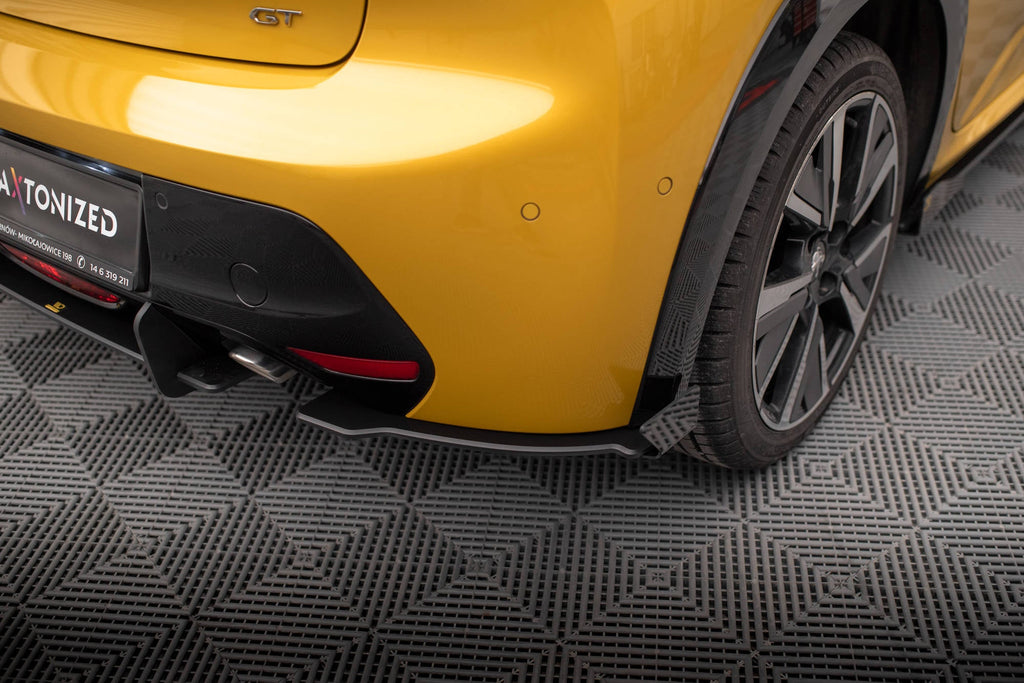 Street Pro Flaps Rear Side Splitters Peugeot 208 GT Mk2