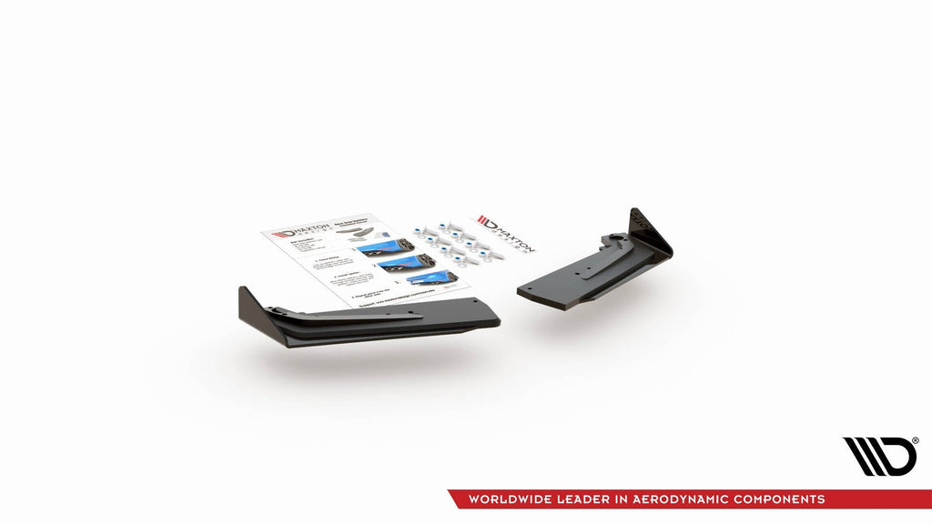 Splitters laterales traseros Street Pro + Flaps Toyota GR Yaris Mk4