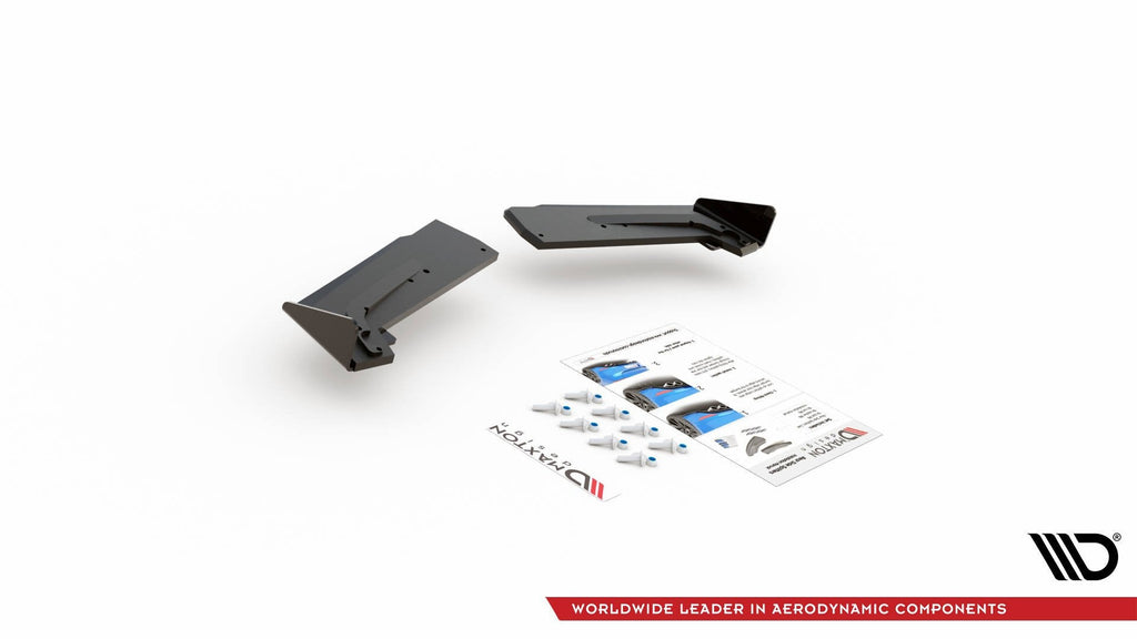 Splitters laterales traseros Street Pro + Flaps Toyota GR Yaris Mk4