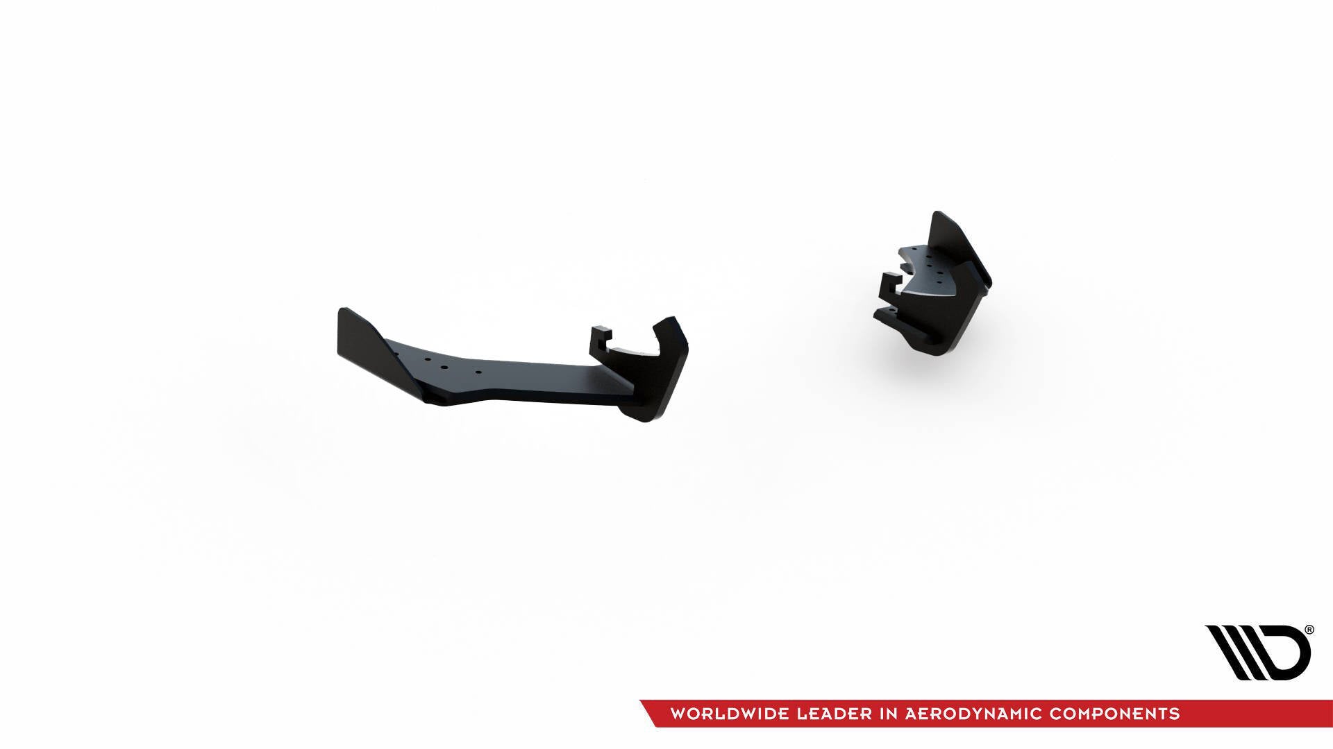 Splitters laterales traseros Street Pro + Flaps VW Golf 7 R Facelift