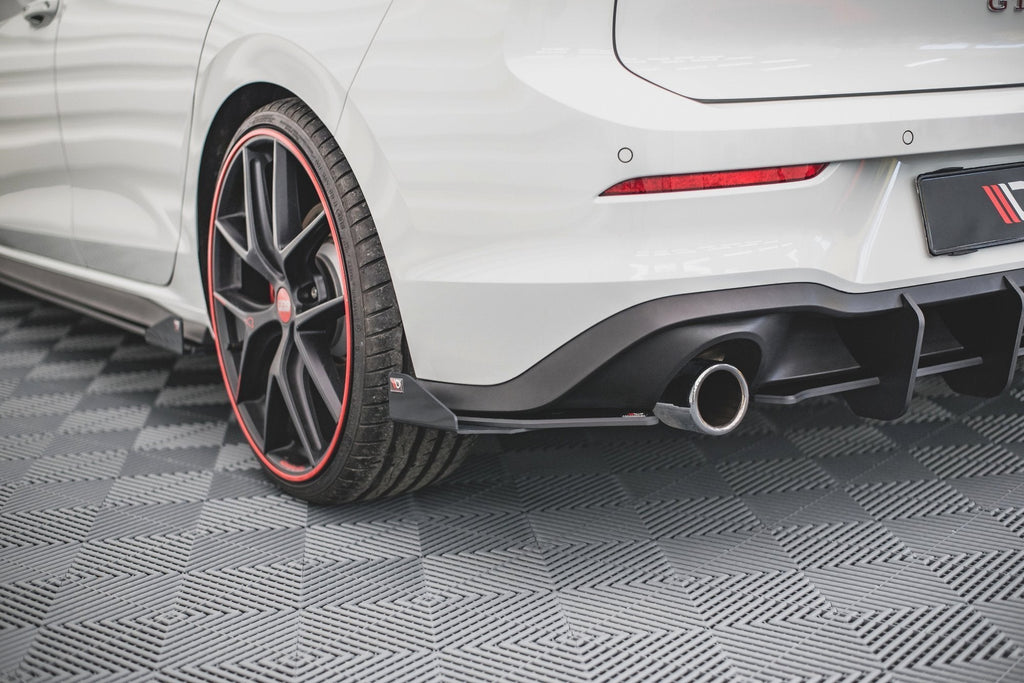 Street Pro Flaps Rear Side Splitters Volkswagen Golf GTI GTE R-Line Mk8