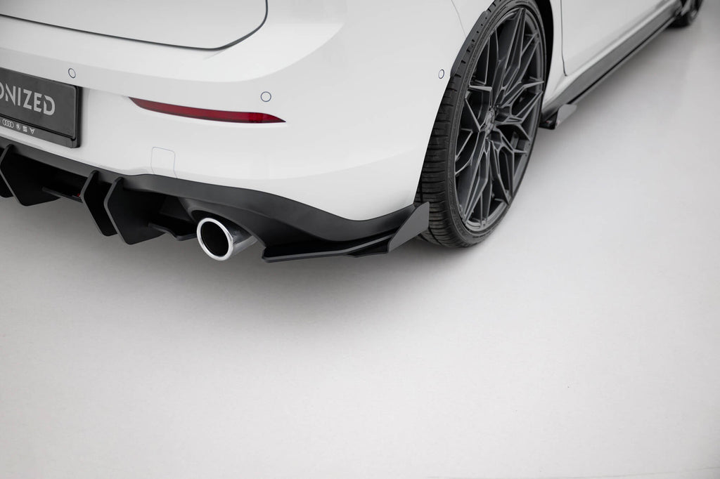 Street Pro Flaps Rear Side Splitters Volkswagen Golf GTI GTE R-Line Mk8