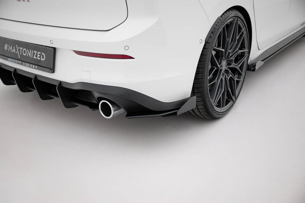 Street Pro Flaps Rear Side Splitters Volkswagen Golf GTI GTE R-Line Mk8