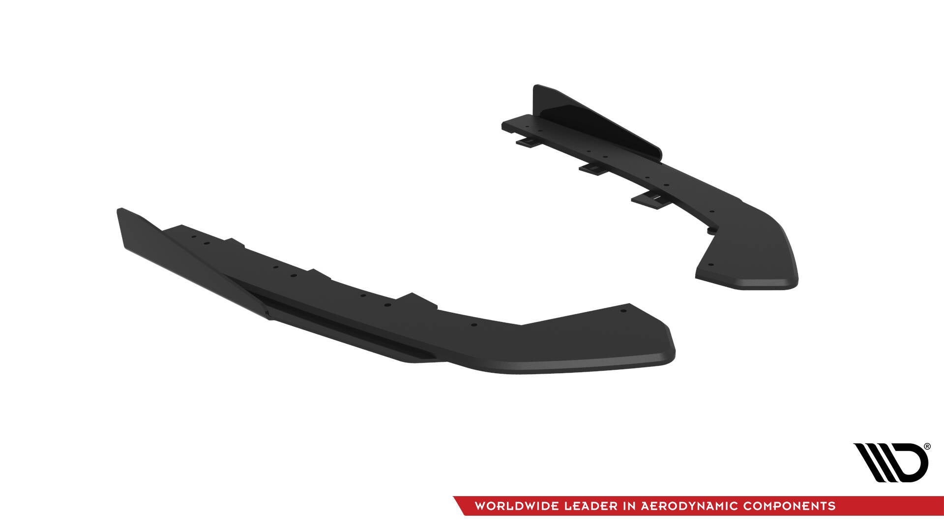 Splitters laterales traseros Street Pro + Flaps Volkswagen Jetta GLI Mk7