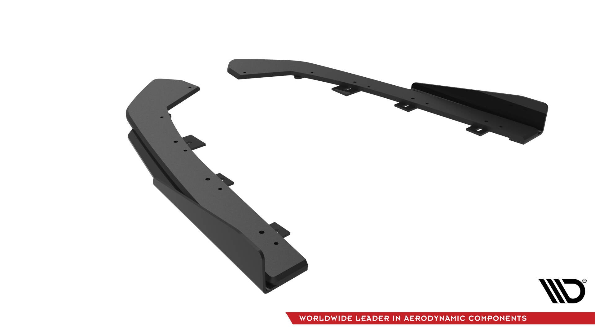 Splitters laterales traseros Street Pro + Flaps Volkswagen Jetta GLI Mk7