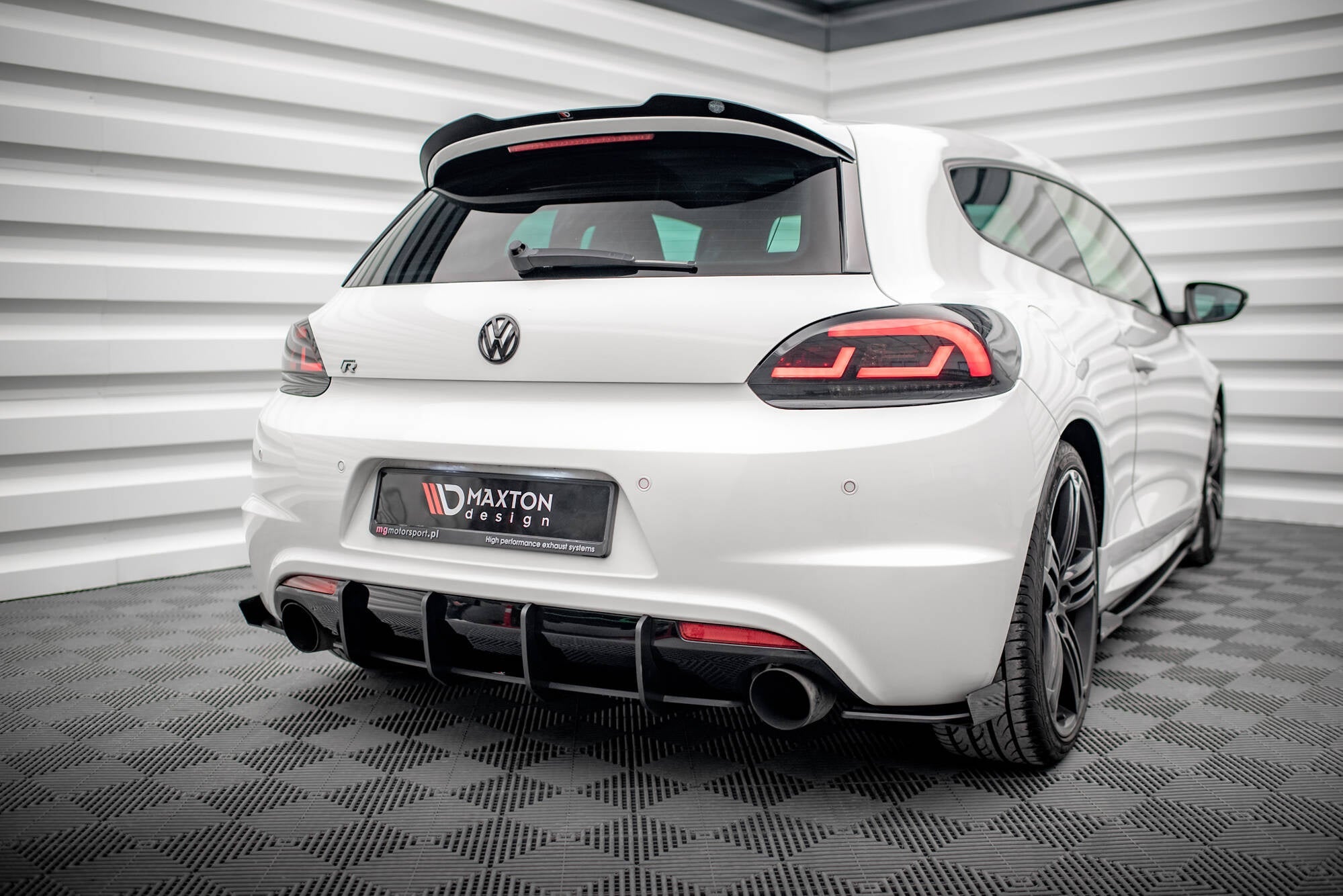 Splitters laterales traseros Street Pro Flaps Volkswagen Scirocco R Mk3