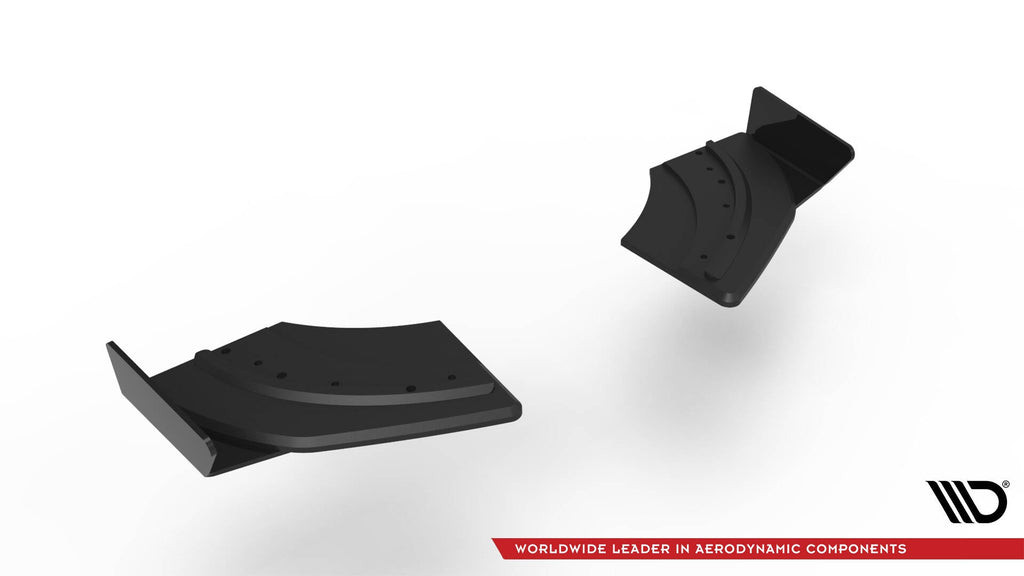 Street Pro Flaps Rear Side Splitters Volkswagen Scirocco R Mk3