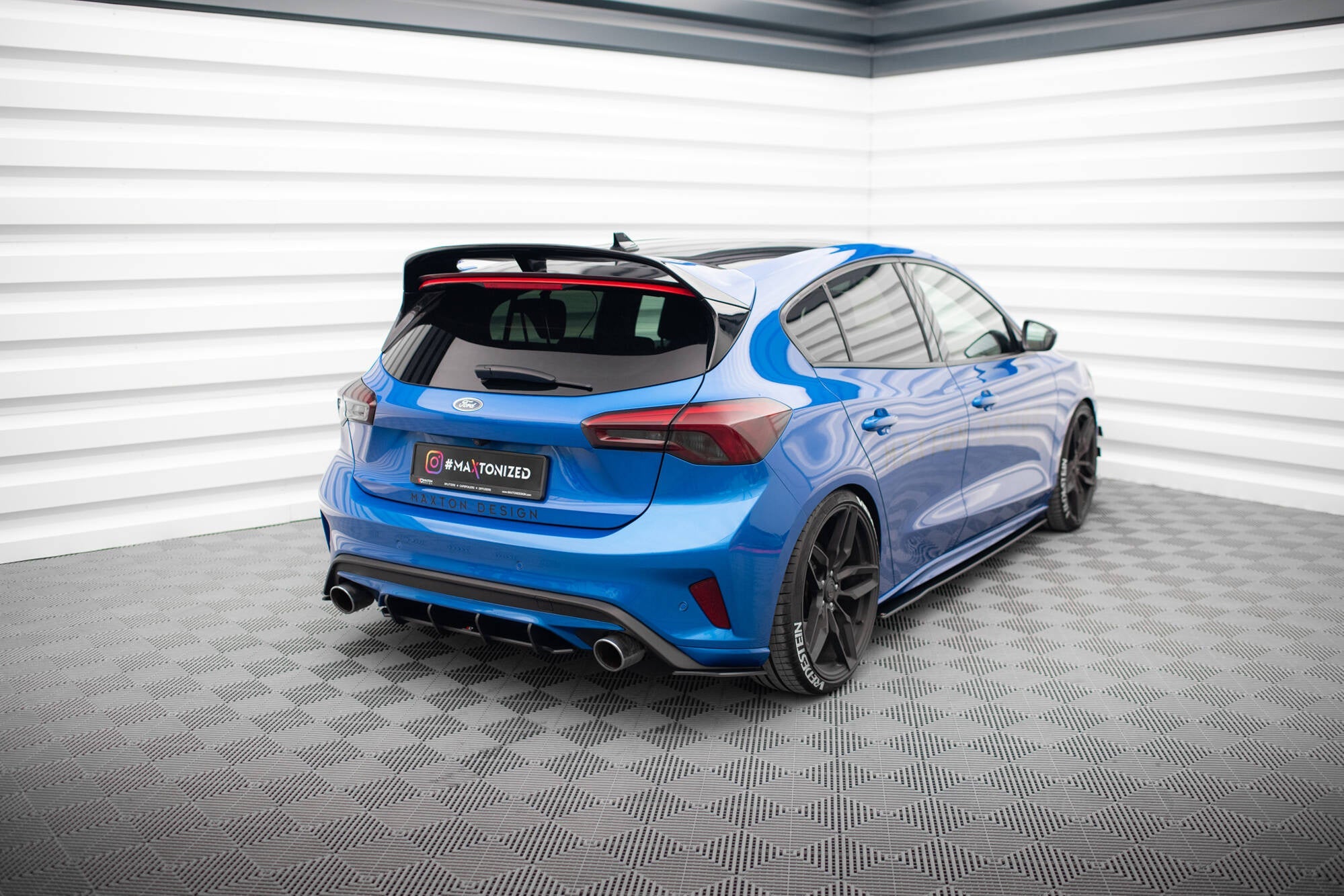 Splitters laterales traseros Street Pro Ford Focus ST Mk4