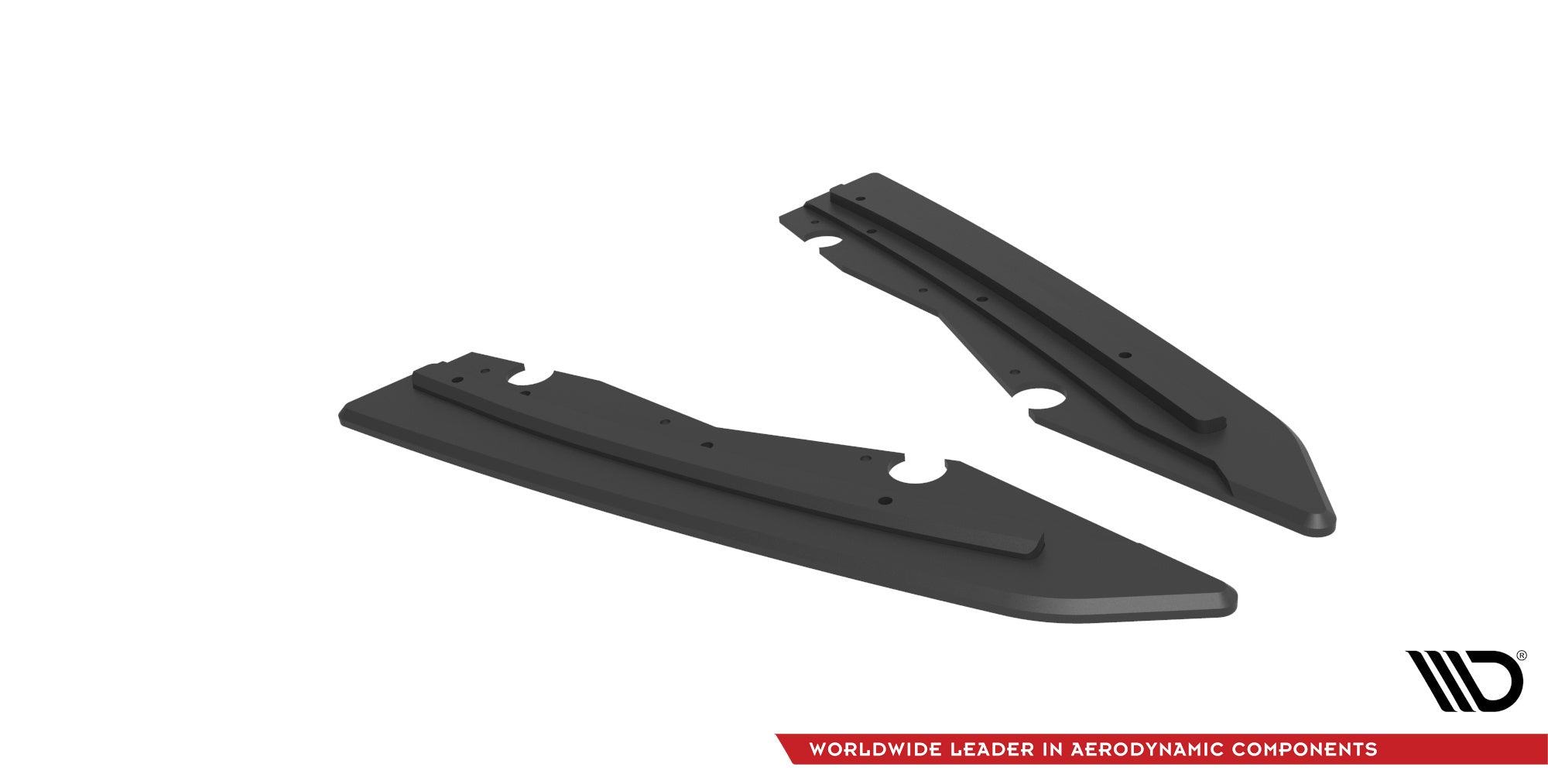 Splitters laterales traseros Street Pro Ford Mondeo Sport Mk5 Facelift Fusion Sport Mk2 Facelift