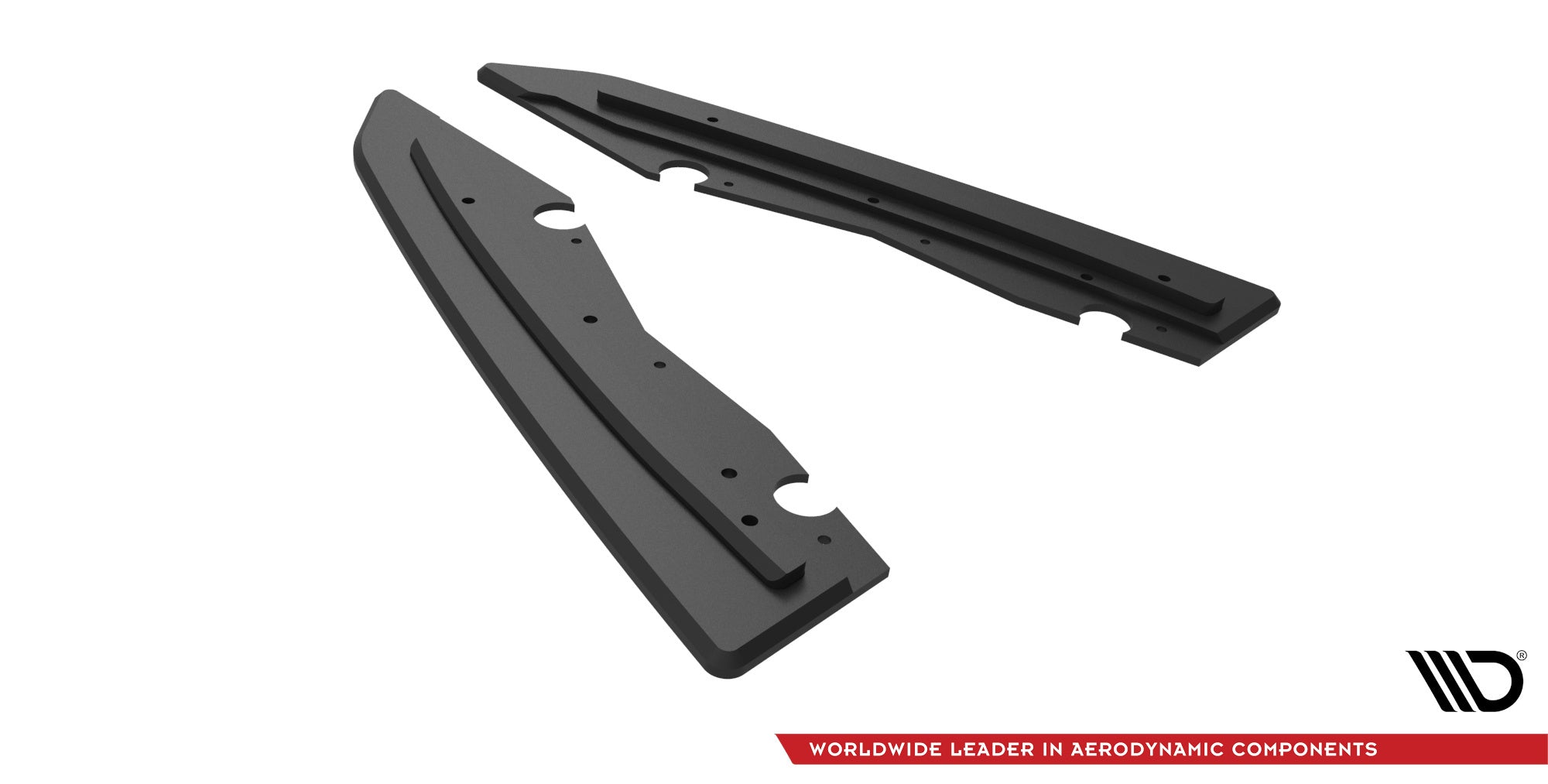 Splitters laterales traseros Street Pro Ford Mondeo Sport Mk5 Facelift Fusion Sport Mk2 Facelift