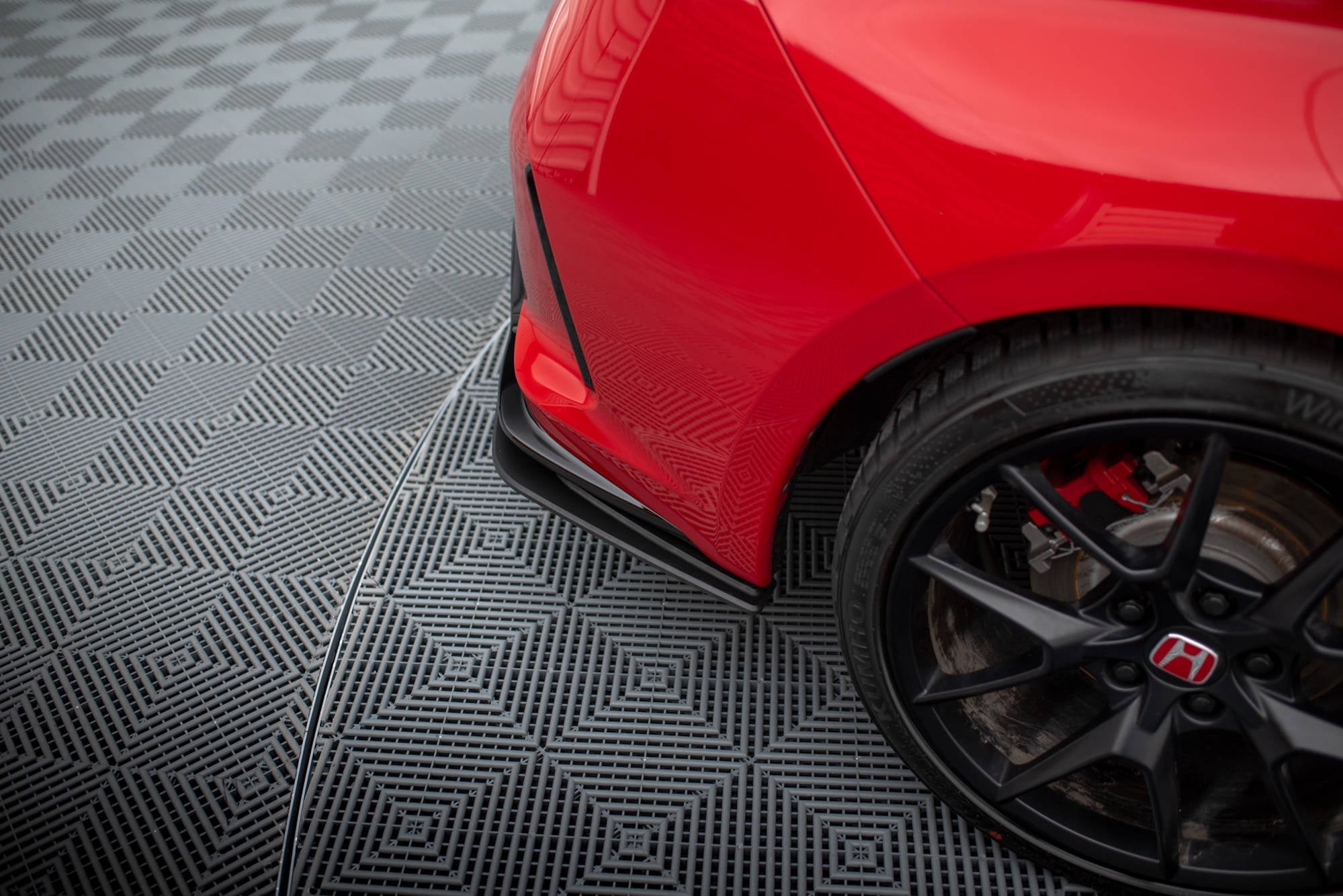 Splitters laterales traseros Street Pro Honda Civic Type R MK11
