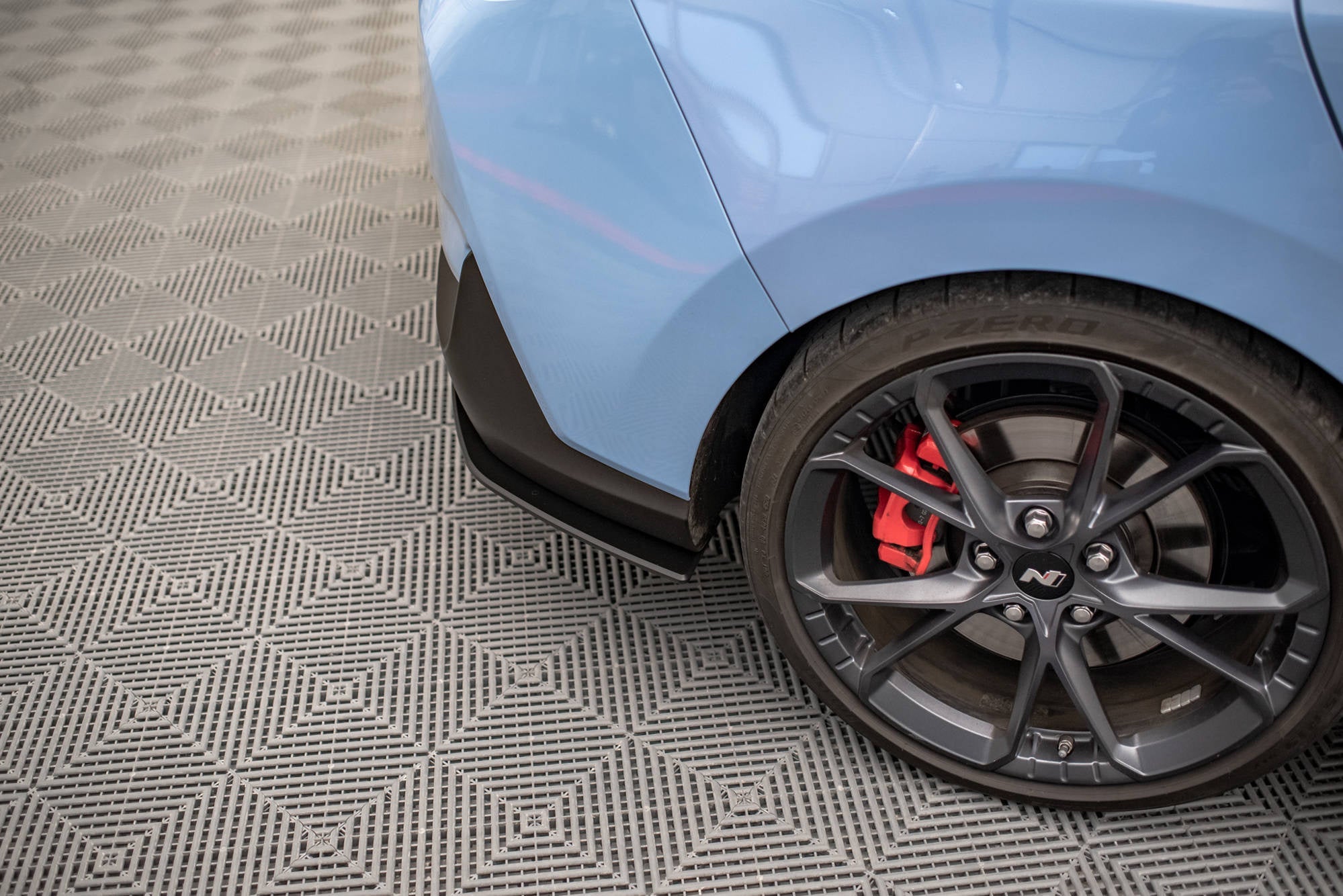 Splitters laterales traseros Street Pro Hyundai I30 N Fastback Mk3 Facelift