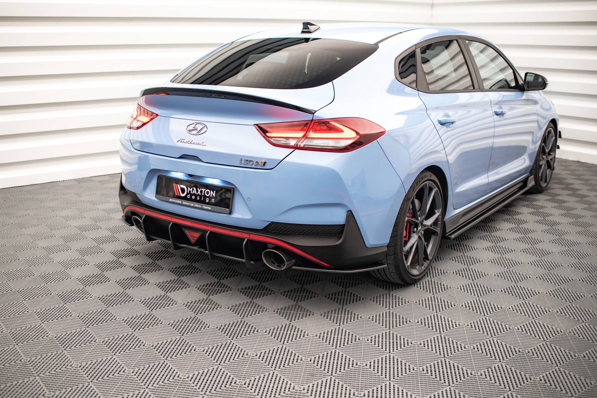 Splitters laterales traseros Street Pro Hyundai I30 N Fastback Mk3 Facelift