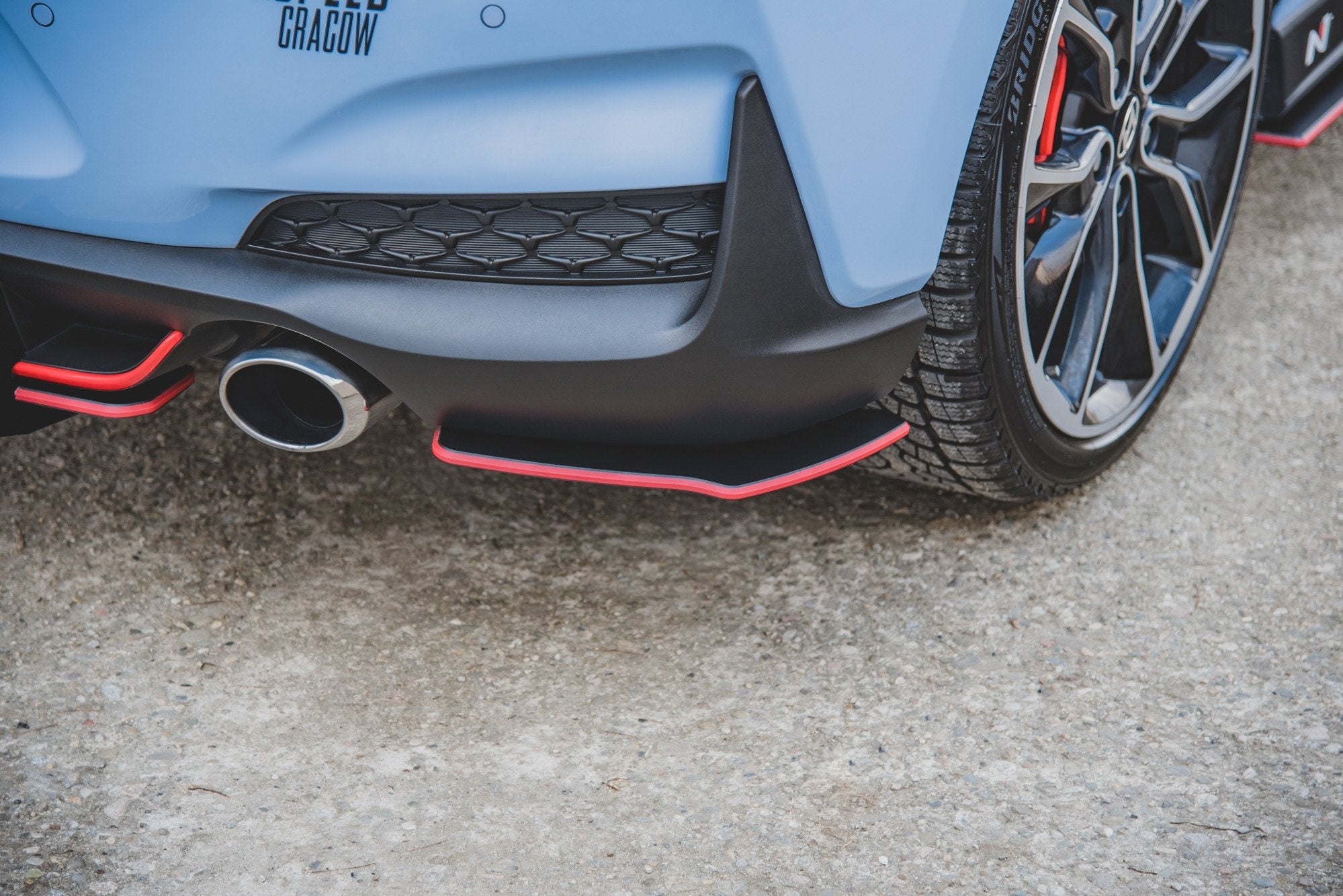 Splitters laterales traseros Street Pro Hyundai I30 N Mk3 Hatchback