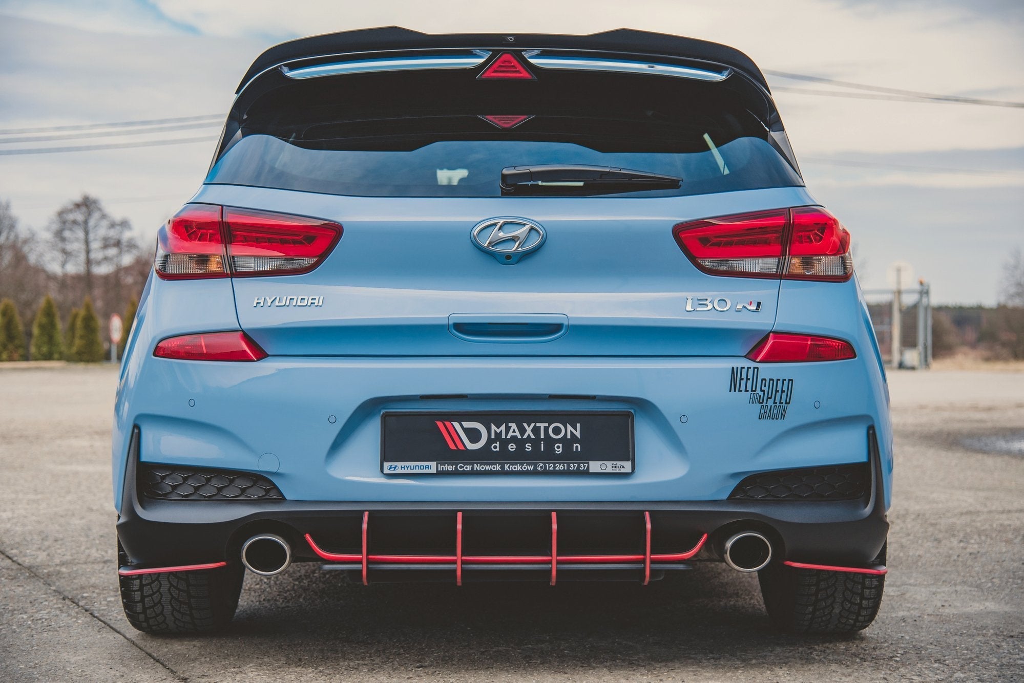 Splitters laterales traseros Street Pro Hyundai I30 N Mk3 Hatchback