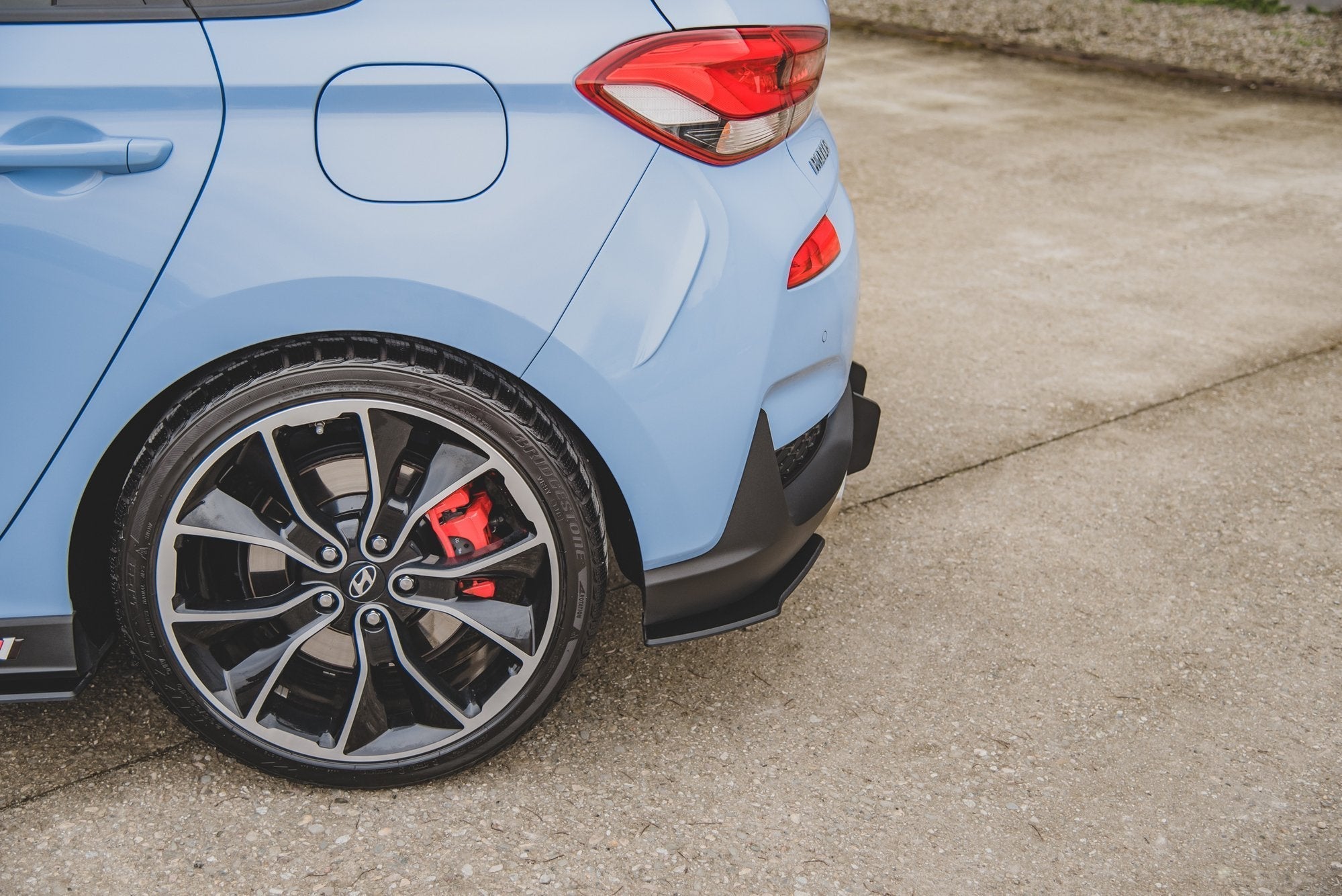 Splitters laterales traseros Street Pro Hyundai I30 N Mk3 Hatchback