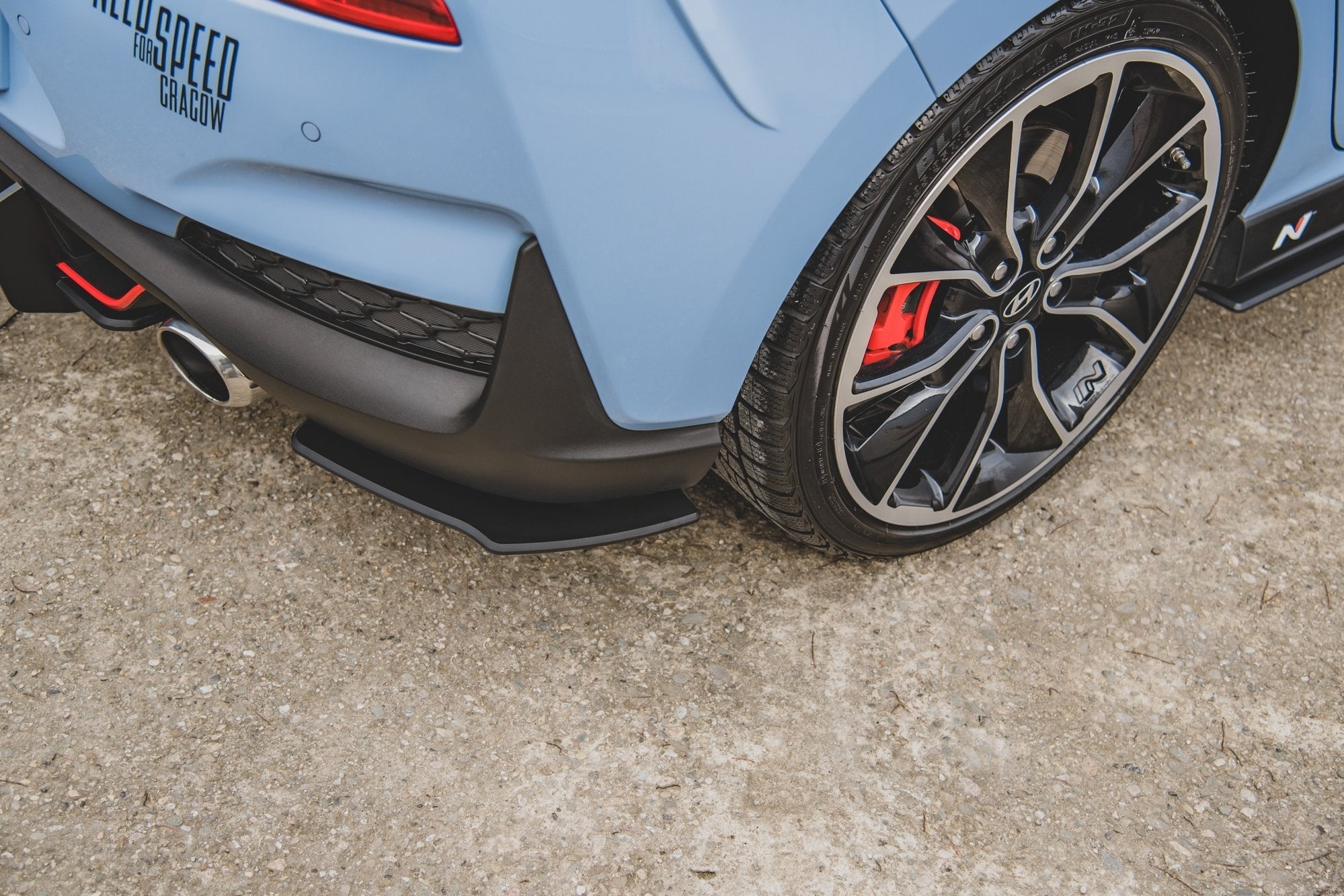 Splitters laterales traseros Street Pro Hyundai I30 N Mk3 Hatchback