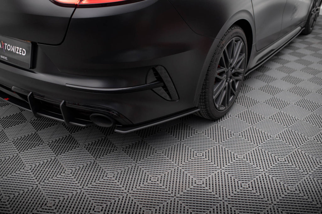 Splitters laterales traseros Street Pro KIA Proceed GT Mk1 Facelift