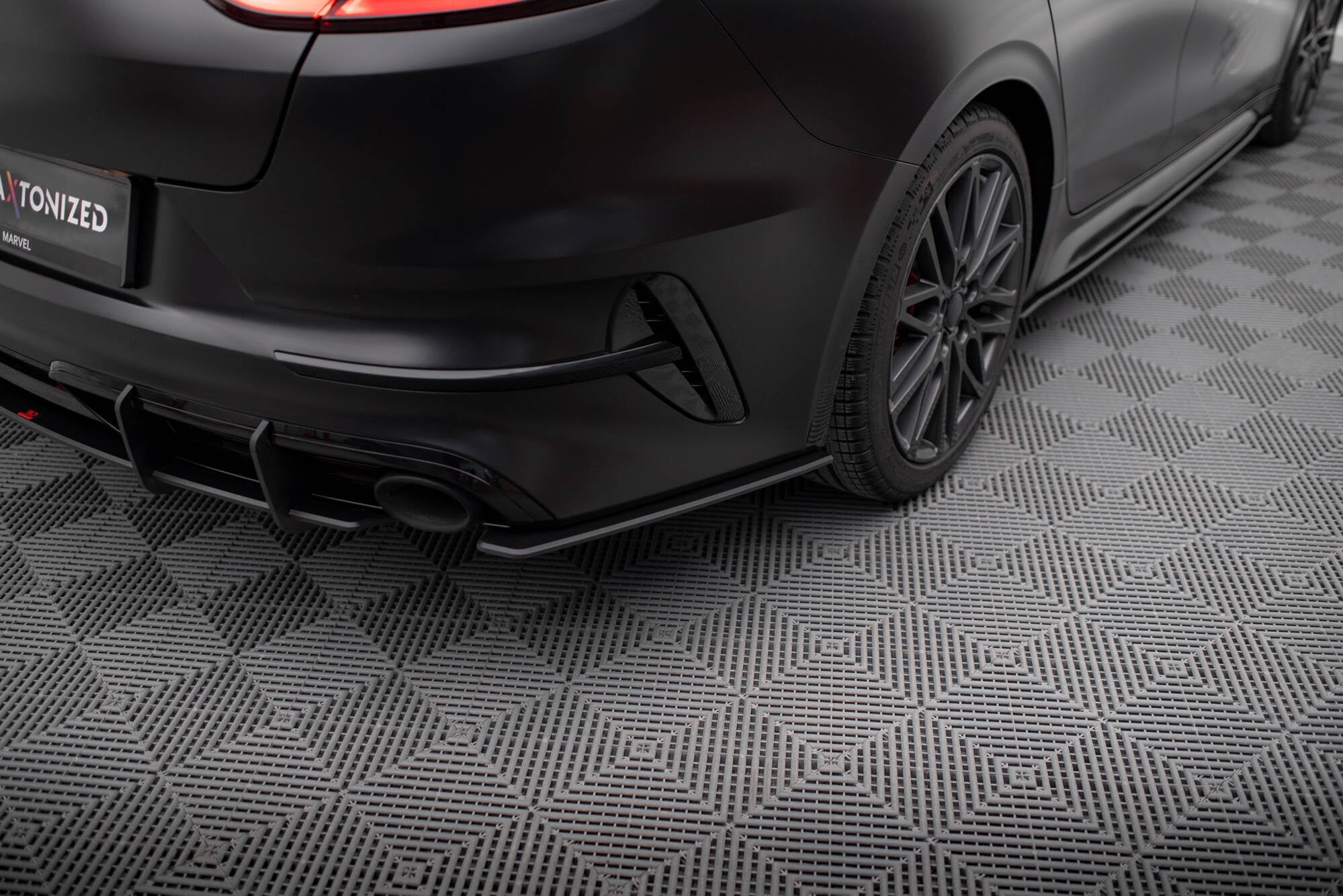 Splitters laterales traseros Street Pro KIA Proceed GT Mk1 Facelift