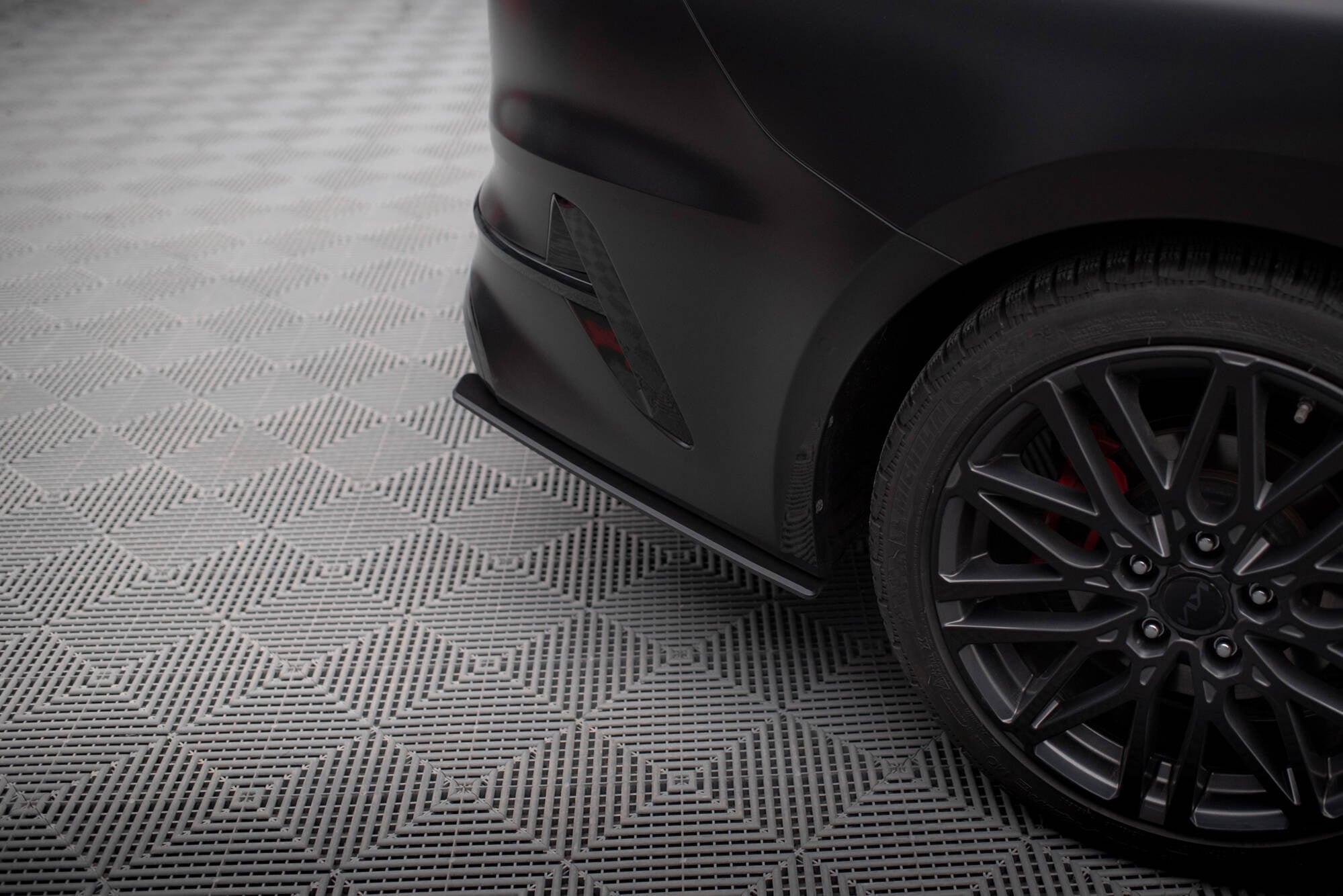 Splitters laterales traseros Street Pro KIA Proceed GT Mk1 Facelift