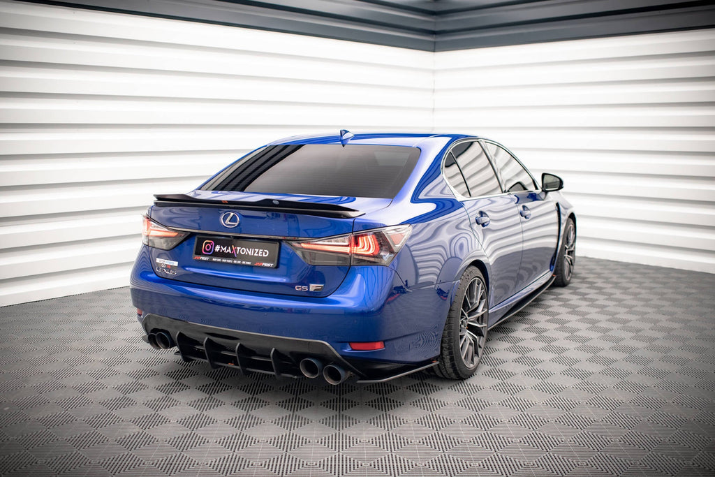 Street Pro rear side splitters Lexus GS F Mk4 Facelift