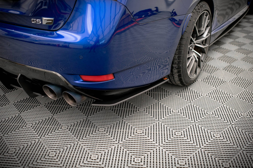 Street Pro rear side splitters Lexus GS F Mk4 Facelift