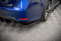 Splitters laterales traseros Street Pro Lexus GS F Mk4 Facelift