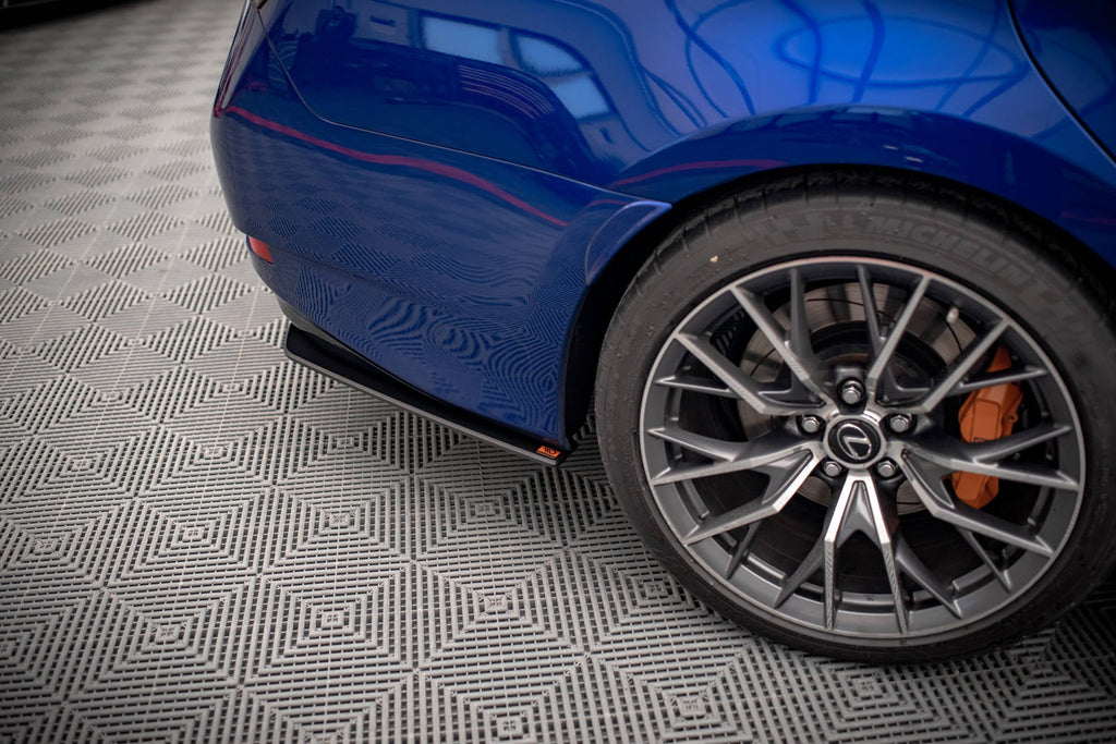 Street Pro rear side splitters Lexus GS F Mk4 Facelift
